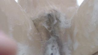 M@nyV1ds - PregnantMiodelka - Teen girl Shave her  hairy pussy and ass-8