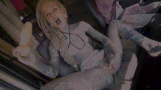 Car drive dildo pussy play SOLO – Anuskatzz!!!-0