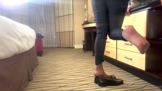 Macy Divine aka macydivine - 04-06-2024 OnlyFans Video - I love teasing you with my loafers amp nylons video hardcore Macy Divine-6