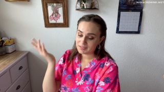 adult xxx video 1 femdom forced chastity fetish porn | Nina Crowne – Cuck Clinic Intake Appointment | masturbation instructions-5