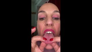 emprexkala Stretching and massaging my tongue - Massage-1