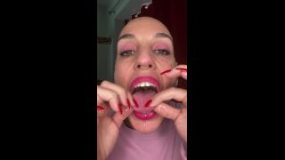 emprexkala Stretching and massaging my tongue - Massage-5