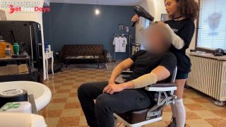 He Cums in the Throat by the Barbershop, I Jumped on His Cock-0