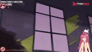 Double penetration to dinosaur we give her a creampie in the asshole Feliscede animation - Jazziuu-3
