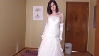 online xxx clip 9 Nina Crowne – Wedding Dress Strip Tease on femdom porn daphne rosen femdom-1