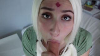 Alexia Preggo – Pregnant Tsunade Cums Sucks Your Cock Fisting!-8