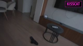 While S3E3: Step son Fucks Step mom's Pussy and Cum in Her Mouth While She Talks to Husband on the Phone-7