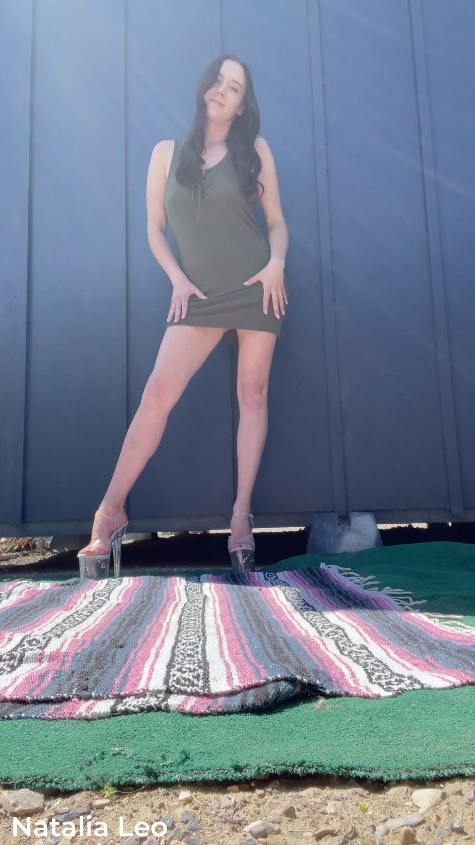 M@nyV1ds - NataliaLeo - Outdoor Eager Slut