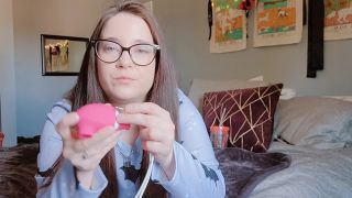 M@nyV1ds - CaityFoxx - Sex Toy Review - Clit Sucker With Tongue-7