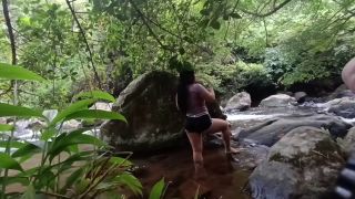 Amateur Latina PART ONE they take me to the river and they make me SUCK and IT COMES IN MY FACE.. I love nature-2