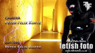 7896 Strapon Sucking Rubberdoll - Mistress Black Peony, Latex...-9