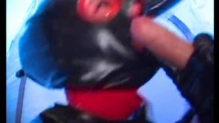 online porn video 13 The Comquistador Has Some Fun With His Leather Clad Slave on fetish porn teen blowjob throat-2