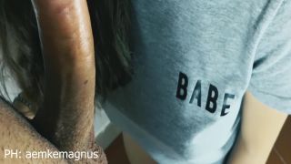  brunette girls porn | Cum on Tits – Hot Brunette Teen gets Covered in Cum after taking Care of a Hard Dick | brunette-3