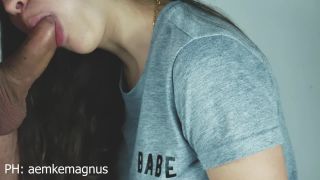  brunette girls porn | Cum on Tits – Hot Brunette Teen gets Covered in Cum after taking Care of a Hard Dick | brunette-5