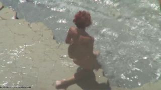 online porn clip 7 Voyeur sex in public places beach,  on public -5