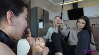 video 28 Licking Girls Feet - You deserve no more asian scum - UltraHD 4K 2160p, best feet fetish on fisting porn videos -7