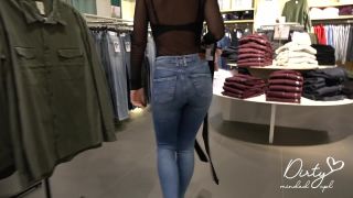 DirtyMindedCPL - DirtyMindedCPL - Huge Cumshot on H&M Leggings in a Public Changing Room-3