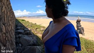6297 Thick Brazilian Fucked At The Beach Pov-2