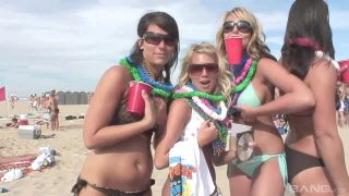 Reneta Has Fun At The Spring Break Beach Party public -7