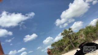 Stacy Sparks - Sex On The Beach In Florida Amateurporn-1