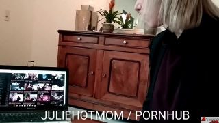 Caught Jerking Off Son Fucks his Stepmom in Front of a Porn - Julie Holly FullHD 1080p - Teen-0