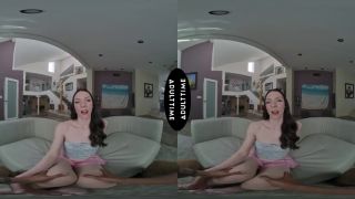 Big Ass UP CLOSE VR Gorgeous Petite Brunette Celestina Blooms Is Craving A CREAMPIE From You POV-1