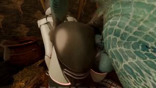 Anime robotic android girl gets fucked hard by horny goblin-8