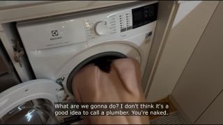 Stepsister Got Stuck In The Washing Machine 1080p-0