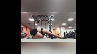 online xxx clip 27 cleosummersxxx  21002493 love a good stretch in the gym - femdom - femdom porn latex femdom handjob-8