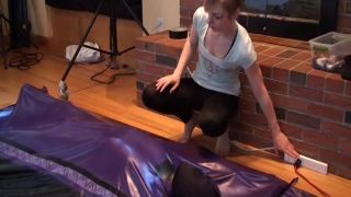 chastity cage femdom femdom porn | trying the vacbed | femdom-5