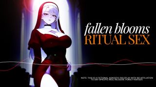 Blonde F4A  Erotic Audio  Fallen Blooms Ritual Sex  Strapon Pegging Chastity Goth BDSM-1