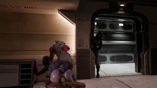 Cartoon Step Sister Spies On Her Step Mom Getting Fucked By 2 Alien Cocks-1