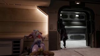Cartoon Step Sister Spies On Her Step Mom Getting Fucked By 2 Alien Cocks-6