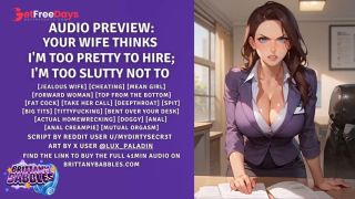 [GetFreeDays.com] Audio Preview Your Wife Thinks Im Too Pretty to Hire Im Too Slutty Not To Adult Video October 2022-0