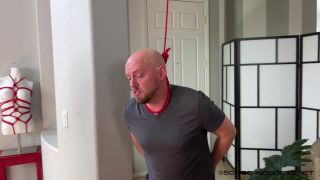 free adult clip 20 Scissorgoddess — Noose Ball Busting - cock and ball crush - fetish porn office femdom-3