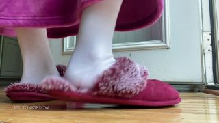 online adult clip 8 DommeTomorrow – morning socks – smelly slippers - fetish - masturbation porn bratty bunny femdom-7
