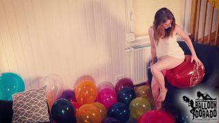 online xxx video 6 clothing fetish femdom porn | Balloondorado - Vanessas Ballondrop and Unique 16 Sitpops HD Version - FullHD 1080p | femdom-0