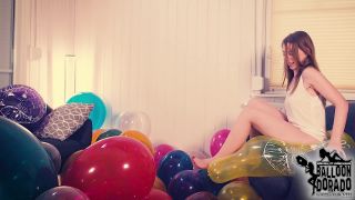 online xxx video 6 clothing fetish femdom porn | Balloondorado - Vanessas Ballondrop and Unique 16 Sitpops HD Version - FullHD 1080p | femdom-3