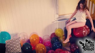 online xxx video 6 clothing fetish femdom porn | Balloondorado - Vanessas Ballondrop and Unique 16 Sitpops HD Version - FullHD 1080p | femdom-5