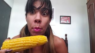 porn video 11  Ugly brunette penetration corn in her gaping hole, dildo on brunette girls porn-0