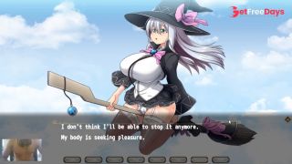 SEXY ASIAN WITCH GIRL MASTURBATING WITH A MAGICAL ROD - WITCH OF ECLIPSE-4