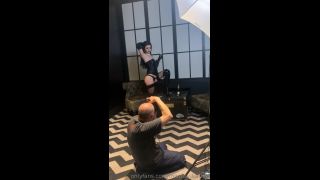 mistresskarina  Behind the scenes at My photo shoot yesterday on femdom porn amazon femdom-6