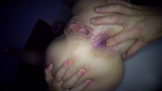 DutchCoupleContent - lekker moedertje in haar kontje geneukt. het sperma stroomde uit haar kontgaatje-9