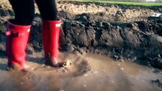 Muddy Wellie Fun Time latex whores_are_us-0