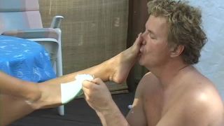 xxx video clip 44 mainstream foot fetish Lick My Sweaty Feet - August 4, 2005, femdom on femdom porn-1