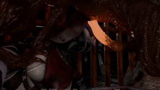 Uncensored hellish creature mutant monster impregnates tight pussy-3
