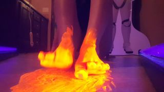 Porn online Barefoot – Frostyprincess – Thanksgiving Glow Feet-6