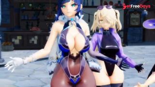 4k mmd Genshin dance-1