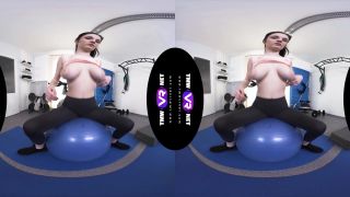 Tmw VRnet - Denisa Explicit Revelation from a Busty Gymnast - Fitness-2