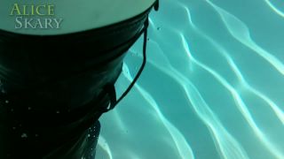 online video 43 AliceSkary - Underwater & Poolside Thigh High Boots | black | high heels porn seka black sex-0